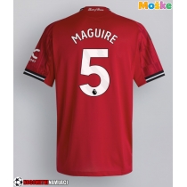 Moške Nogometnih dresov Manchester United Harry Maguire #5 Domači 2025-26 Kratki rokavi